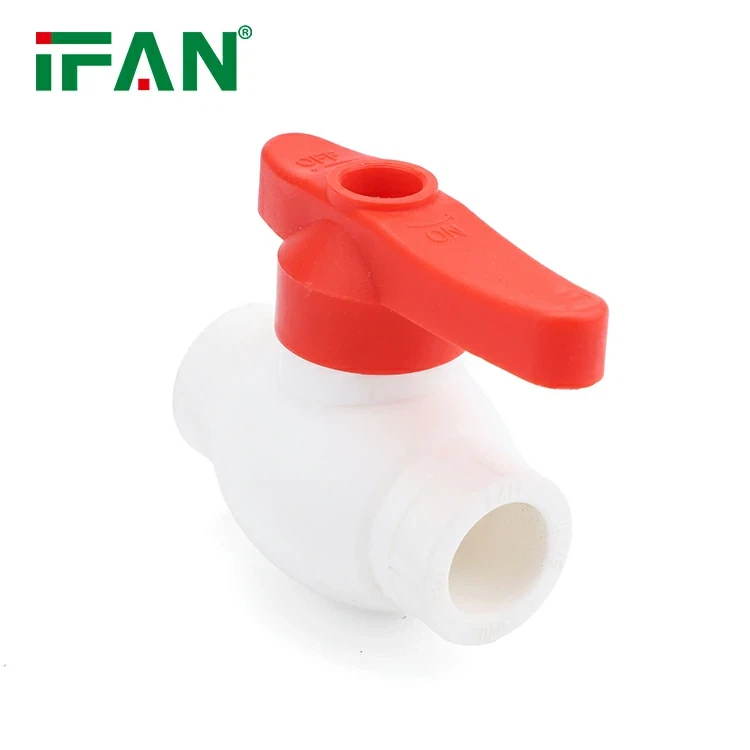 Water Control White PPR Valves factory