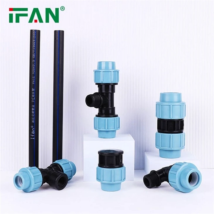 PP Compression Pipe Connector For HDPE Poly Pipes suppliers