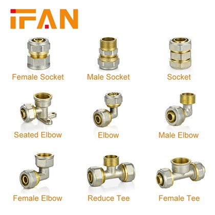 Joustavuus PEX-puristusliitos