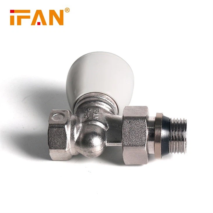Wall-Mounted Brass Radiator Valves